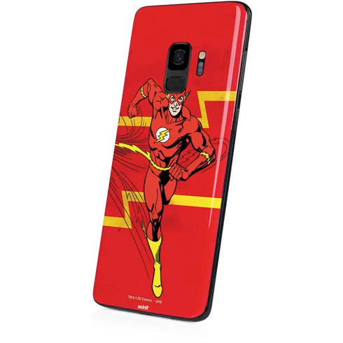 DC Comics The Flash Classic Art Running Pose Galaxy S9 Skin